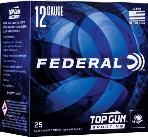 Federal 12GA 2.75in 1/8OZ 8 1145FPS 250RD Case LOT