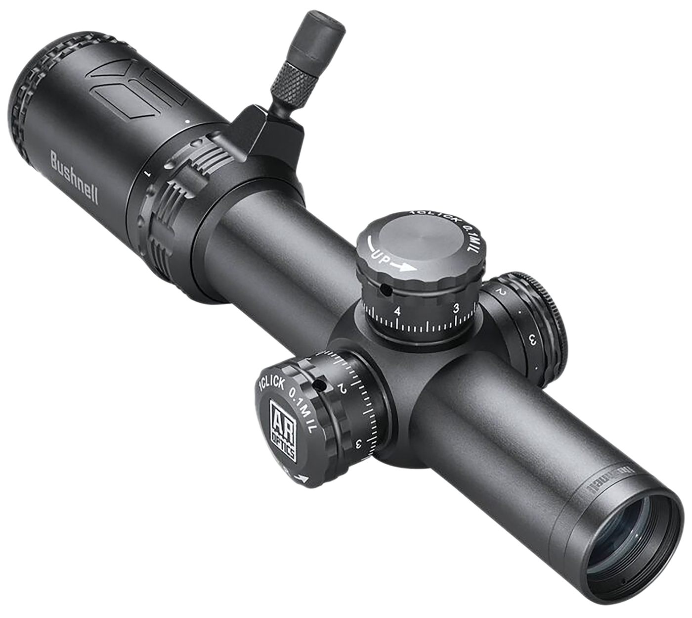 Bushnell AR Rifle Scope - 1-4x24mm Illuminated BTR-1 Reticle Black Matte