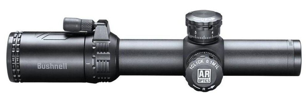 Bushnell AR Rifle Scope - 1-4x24mm Illuminated BTR-1 Reticle Black Matte view 6