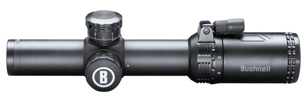 Bushnell AR Rifle Scope - 1-4x24mm Illuminated BTR-1 Reticle Black Matte view 7