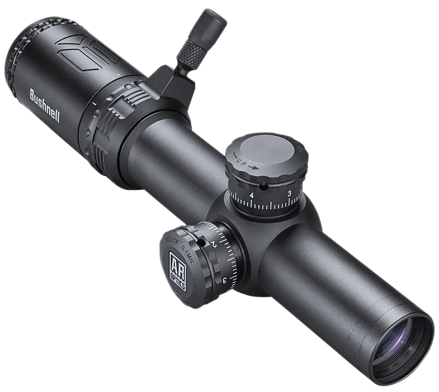 Bushnell AR Riflescope - 1-4x24mm 30mm SFP DZ-223 BDC Reticle Black Matte