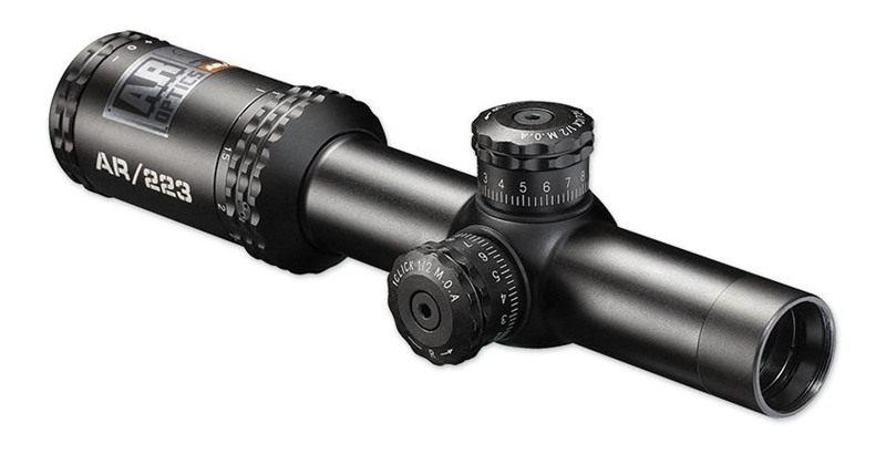 Bushnell AR Riflescope - 1-4x24mm 30mm SFP DZ-223 BDC Reticle Black Matte view 2