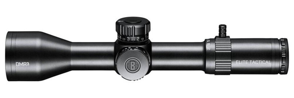 Bushnell ETDMR3G4 DMR3 Elite Tactical Black 3.5-21x50mm 34mm Tube G4P Retic view 6