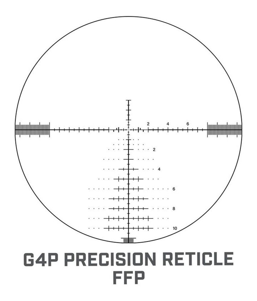 Bushnell ETXRS3G4 XRS3 Elite Tactical Black 6-36x 56mm 34mm Tube G4P Reticl view 2