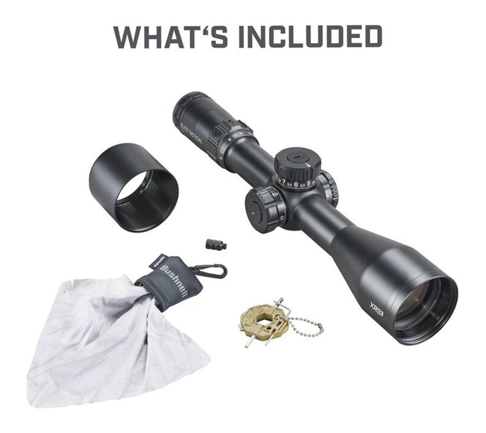 Bushnell ETXRS3G4 XRS3 Elite Tactical Black 6-36x 56mm 34mm Tube G4P Reticl view 3