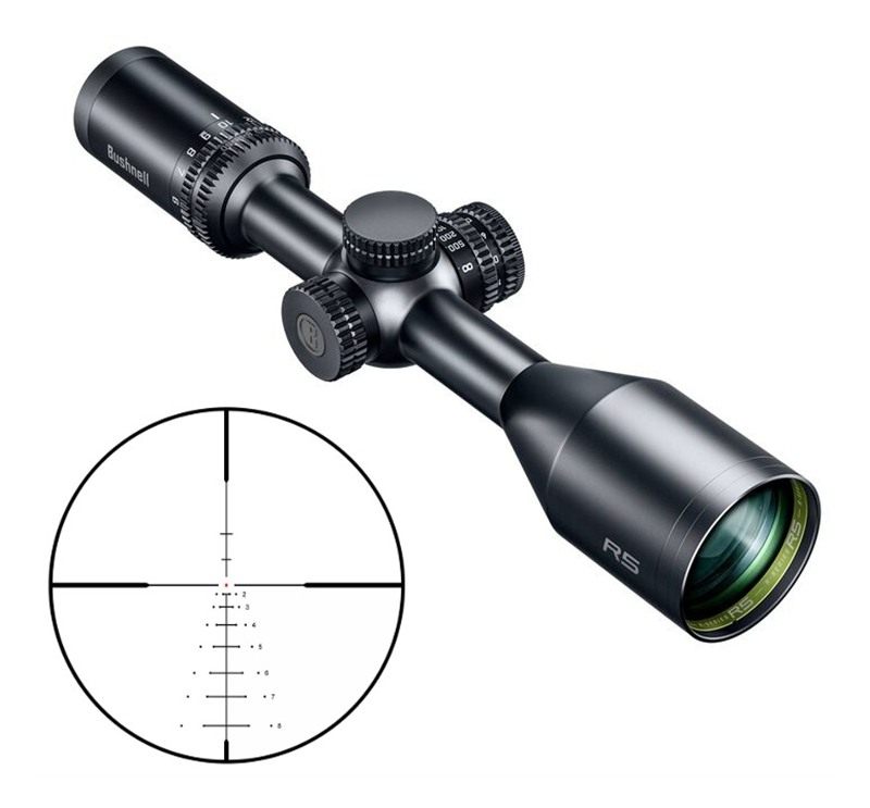 Bushnell Trophy R5 Rifle Scope 6-18x50 1in DOA LRH800 Illum Black view 2