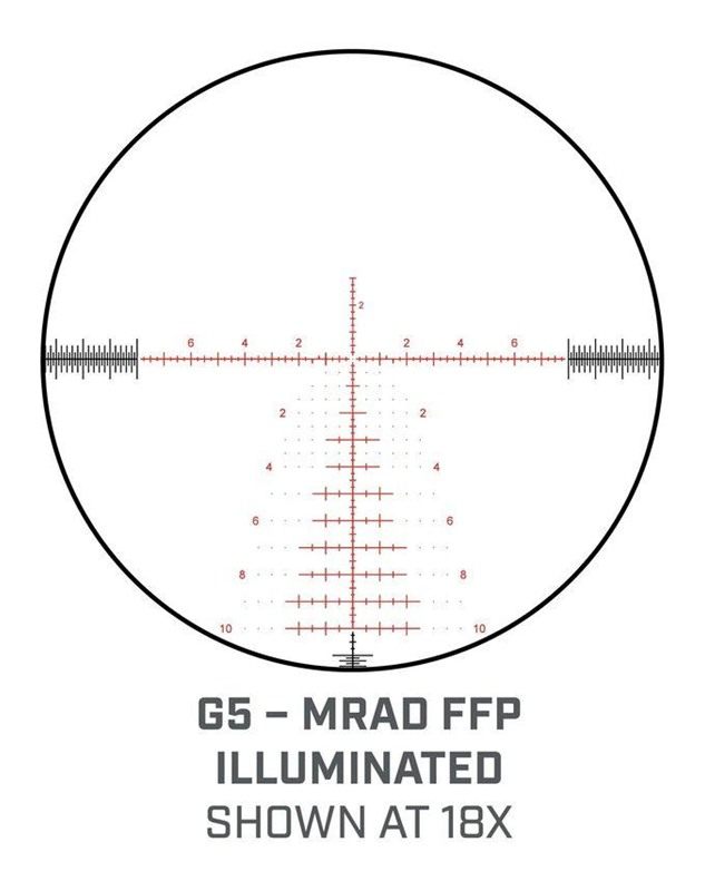 Bushnell MP31850G5I Match Pro Black 3-18x50mm 34mm Tube Illuminated DM2 Ret view 4