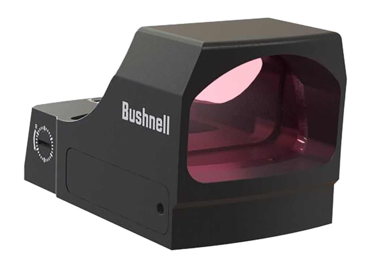 Bushnell 1x25mm RXS-10R Black Reflex Micro Dot Sight 4 MOA Red Motion 5L