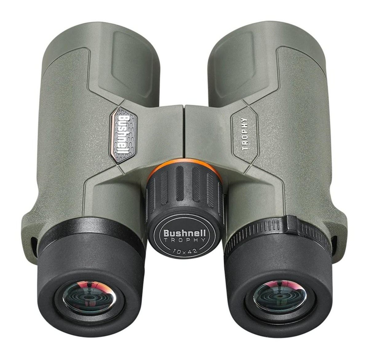 Bushnell Trophy Binocular 10x42mm BaK-4 Roof Prism Bone Collector Green view 3
