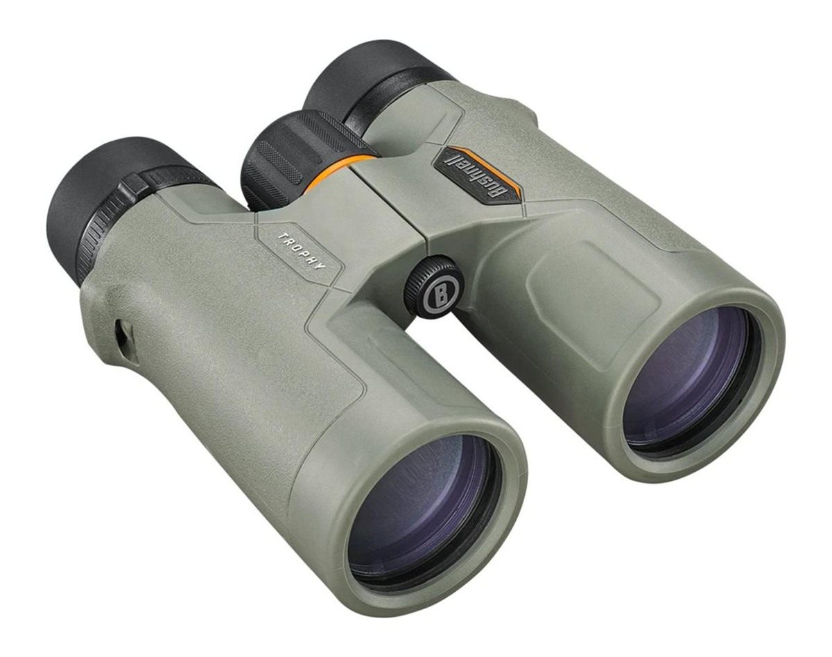 Bushnell Trophy Binocular 10x42mm BaK-4 Roof Prism Bone Collector Green view 4