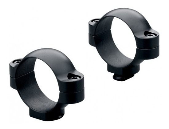 Leupold 2-Piece STD Windage Adjustable Steel Rings 1in High Matte view 2