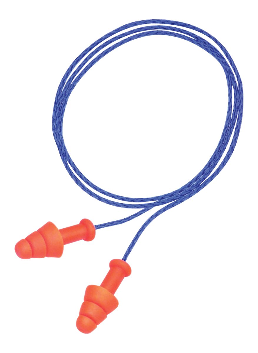 Howard Leight by Honeywell SmartFit Corded Reusable Shooting Earplugs, 2-Pa view 2
