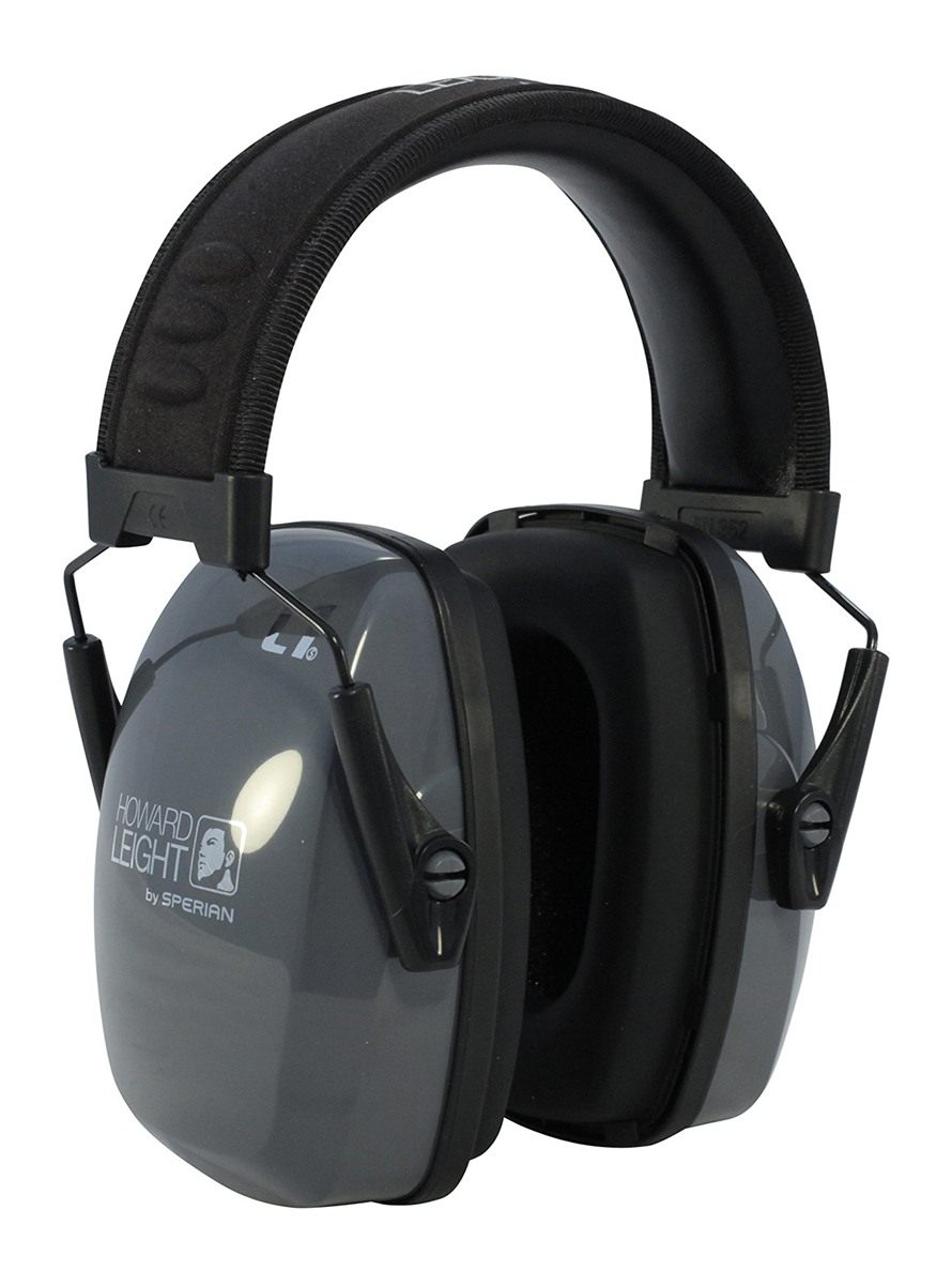 Howard Leight by Honeywell L1 Shooting Earmuff (R-01524),Light Gray view 2