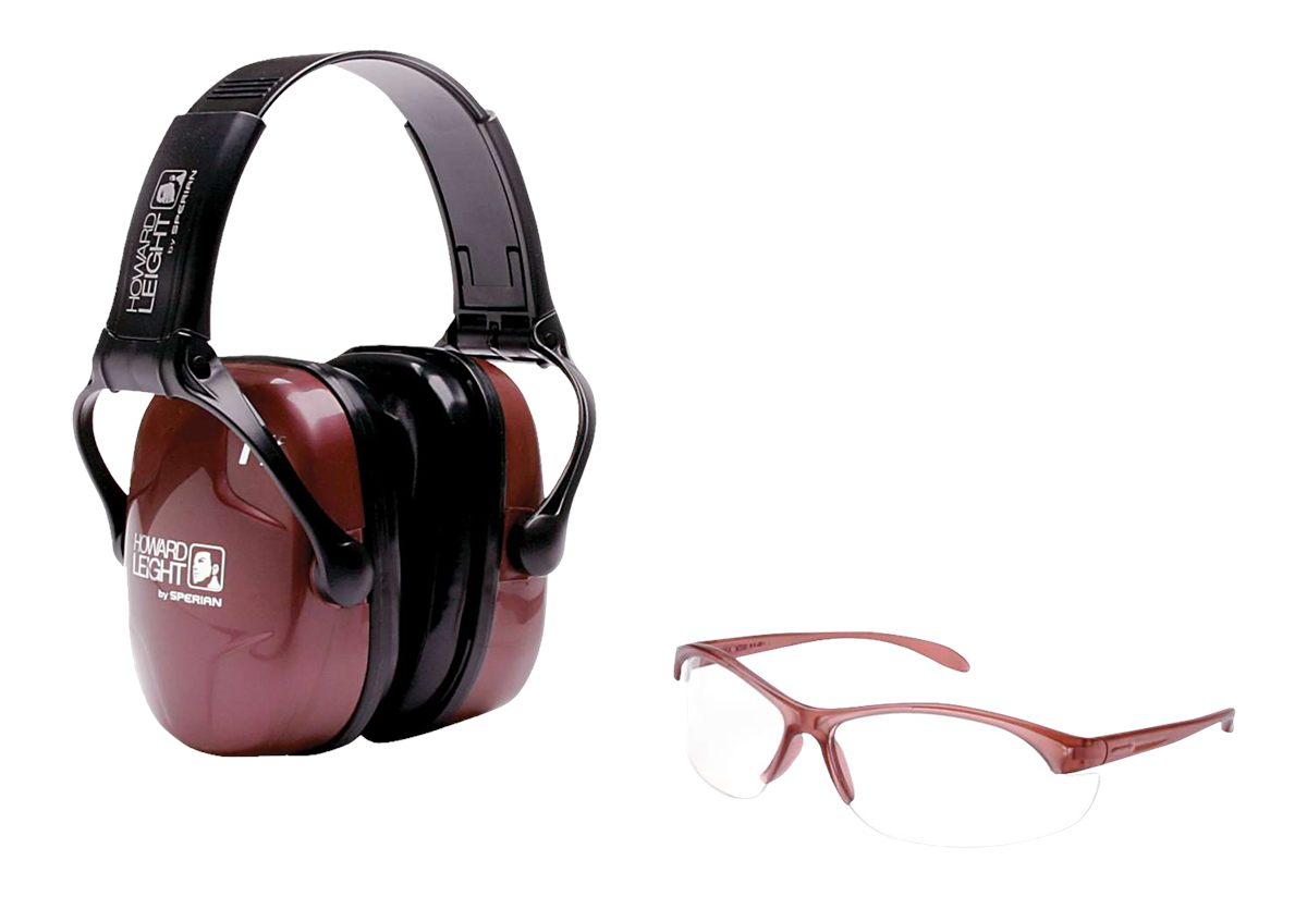 HOWARD LEIGHT Woman Shooting Combo Kit Muff/Eyewear