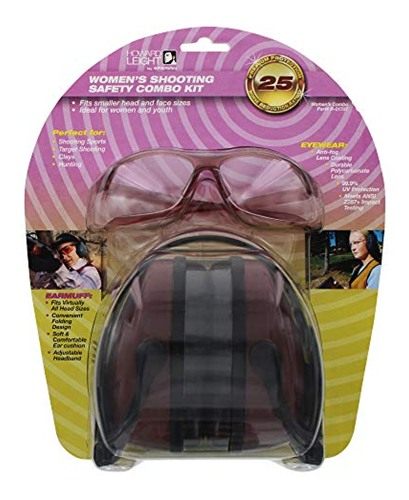 HOWARD LEIGHT Woman Shooting Combo Kit Muff/Eyewear view 2