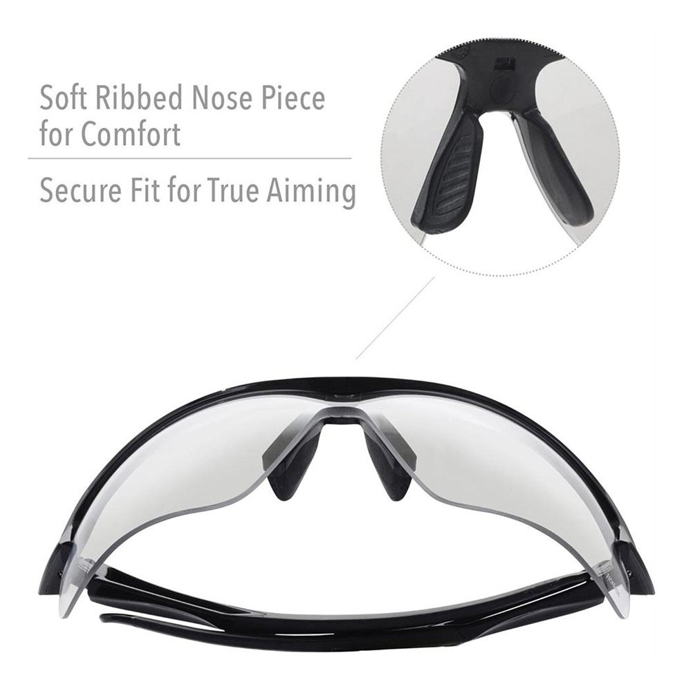Howard Leight by Honeywell Uvex Acadia Shooting Glasses with Plus Anti-Fog view 5
