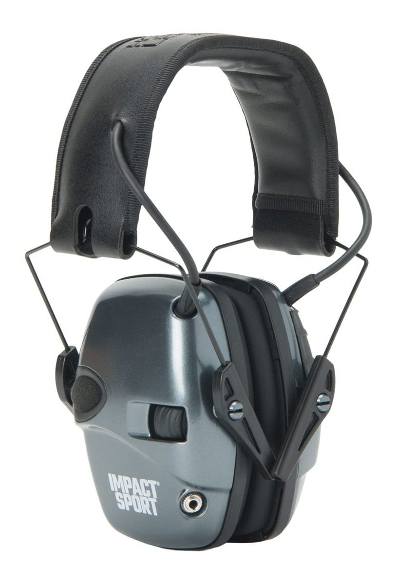 Howard Leight R02532 Impact Sport 22dB Gray Black Headband Small Ear Protec