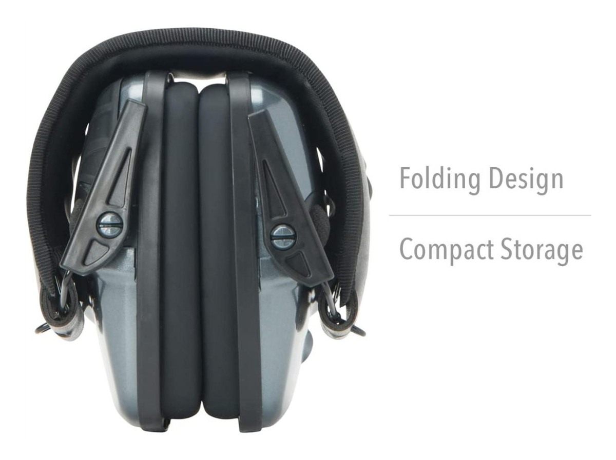 Howard Leight R02532 Impact Sport 22dB Gray Black Headband Small Ear Protec view 2
