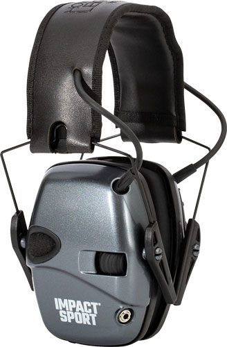 Howard Leight R02532 Impact Sport 22dB Gray Black Headband Small Ear Protec view 3