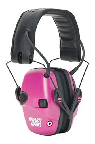 Howard Leight Impact Sport Electronic Shooting Earmuff, Youth/Small, Pink ( view 2