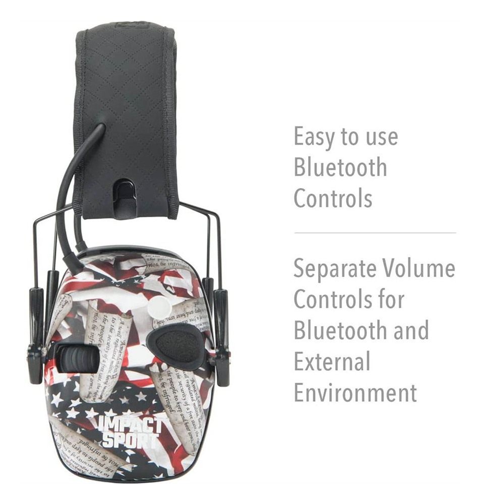 Howard Leight unisex adult Electronic Earmuff, 2nd Amendment, US view 2