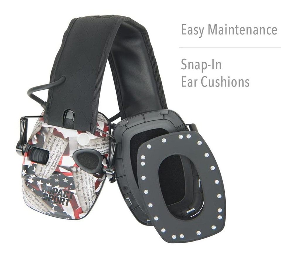 Howard Leight unisex adult Electronic Earmuff, 2nd Amendment, US view 3