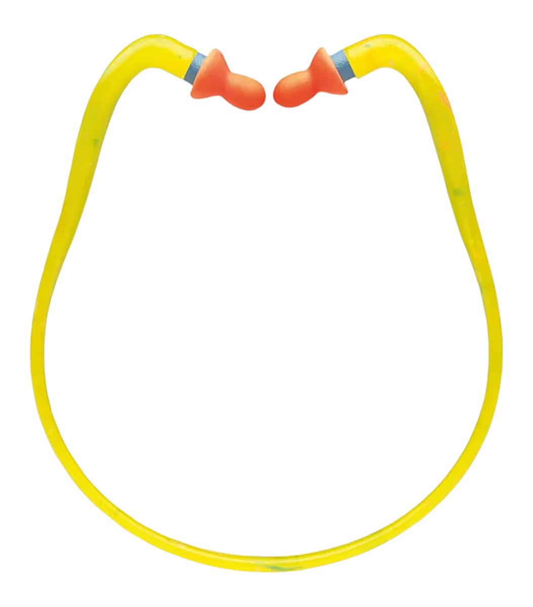 Howard Leight RQB1S Quiet Band Hearing Protector 27 dB In The Ear Yellow/Or