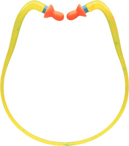 Howard Leight RQB1S Quiet Band Hearing Protector 27 dB In The Ear Yellow/Or view 2