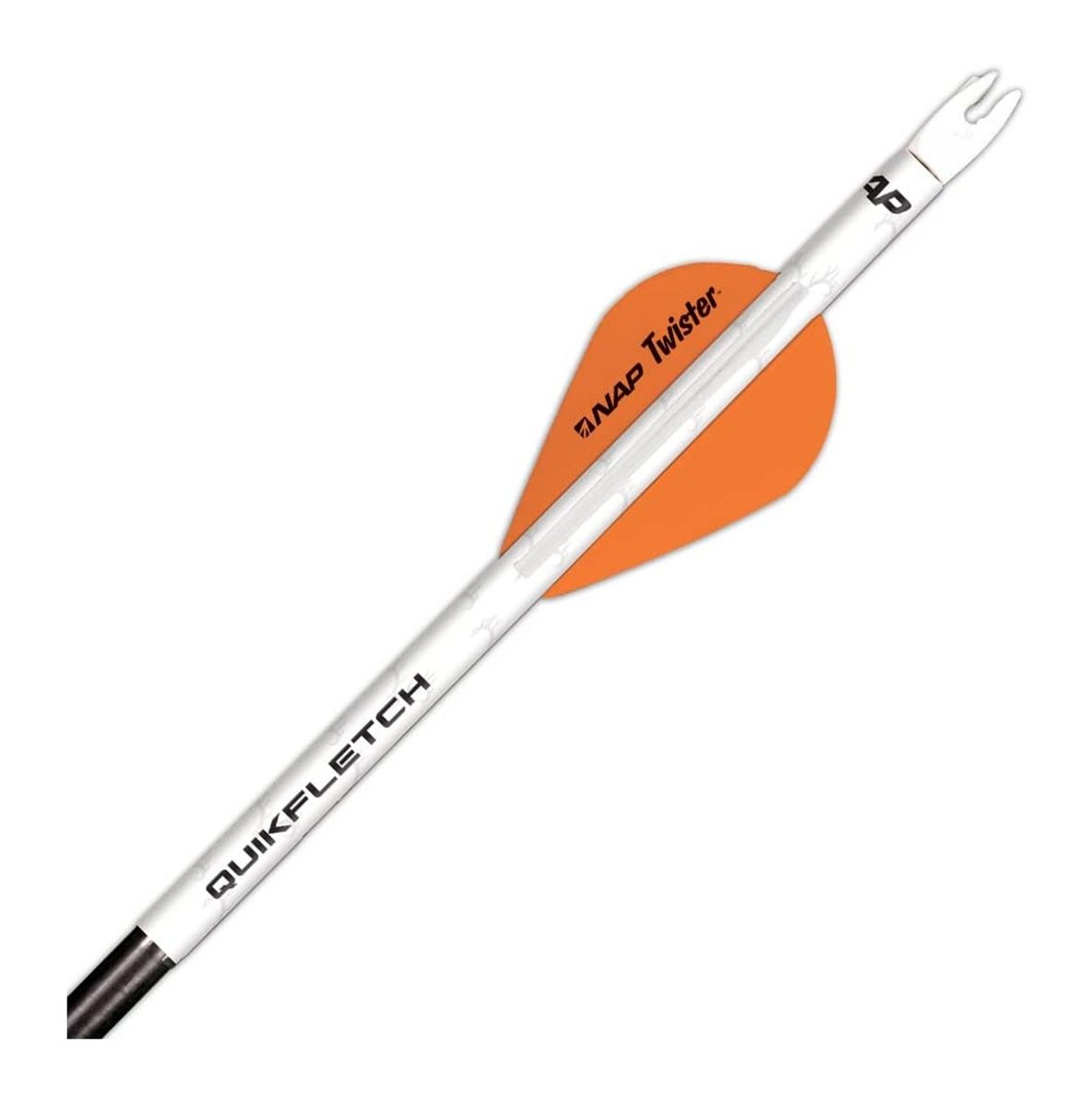 New Archery Products Quikfletch Twister 2in 3-Vane Stabilizing Fletching