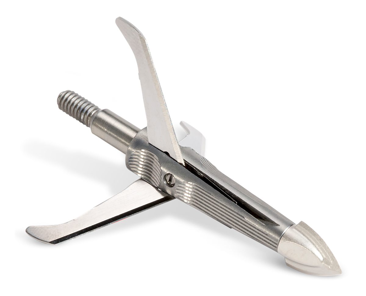 New Archery Products Spitfire Mechancial Broadhead 100 Grain Three Blade Cu