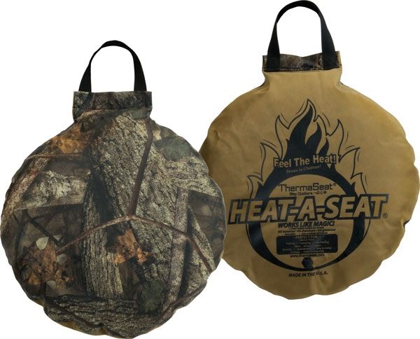 Northeast Products Heat-A-Seat by ThermaSeat- Insulated Hunting Cushion, Bl view 2