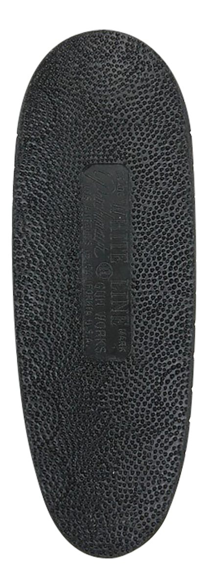 Pachmayr Deluxe Recoil Pad - Medium 5.40in L x 1.95in W x 1.10in T Black/Wh