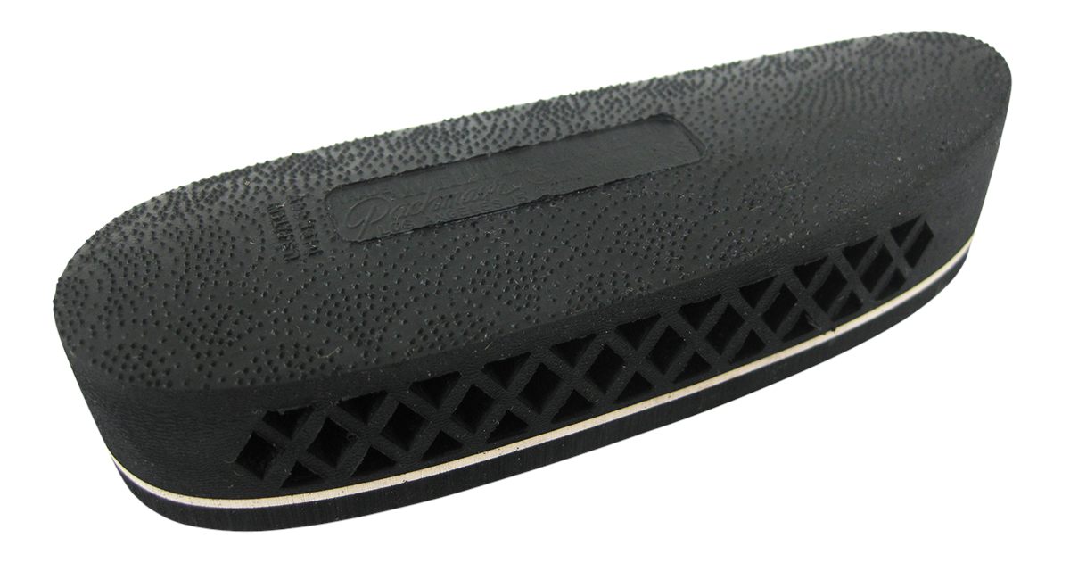 Pachmayr 00010 F325 Deluxe Field White Line Pad, Black, Small