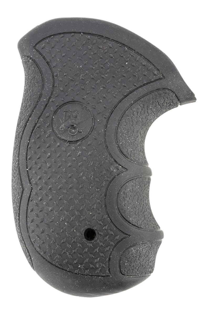 Pachmayr Lyman 02478 Diamond Pro Checkering Black Rubber with Finger Groove