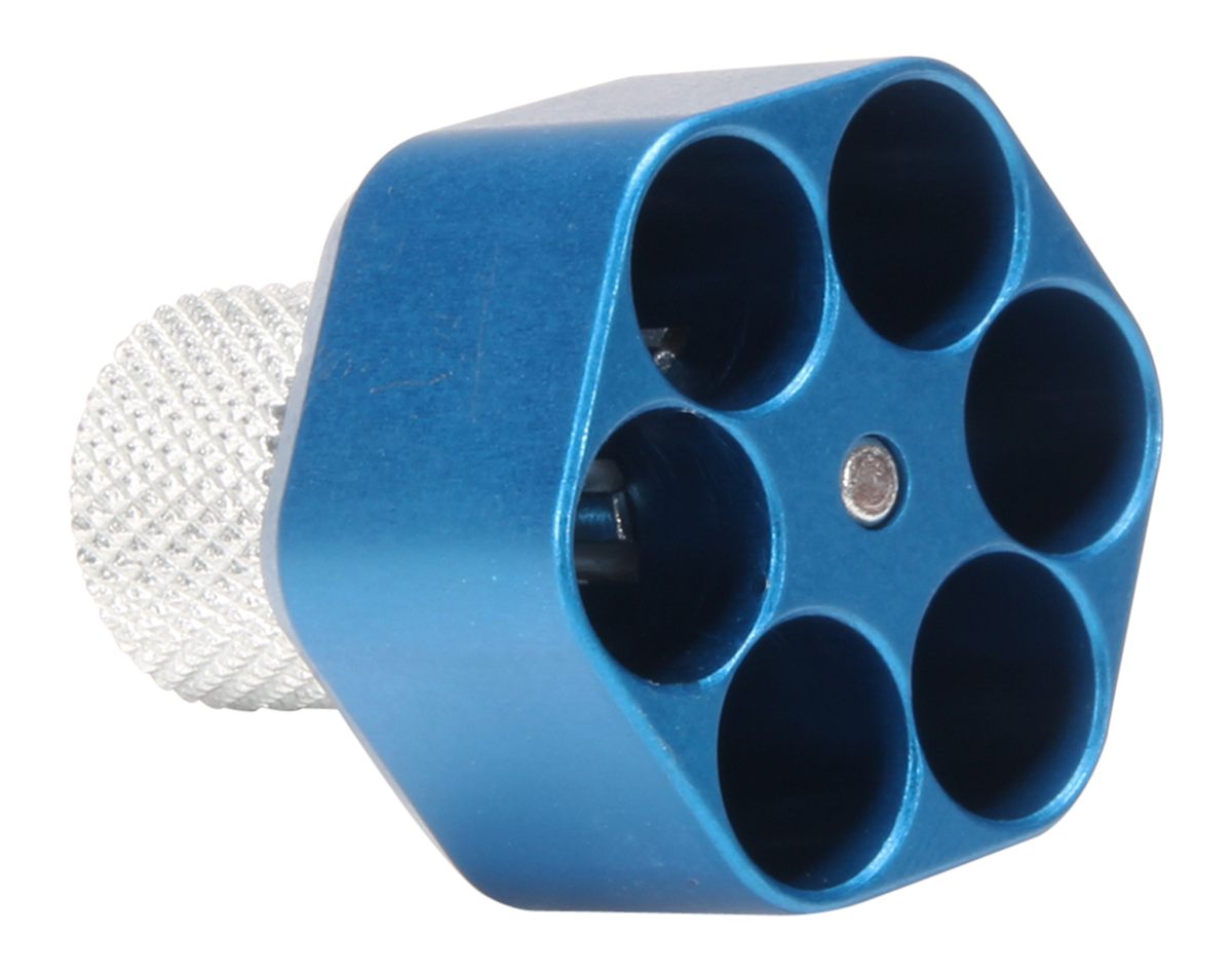Pachmayr 02654 Competition Speedloader made of Aluminum with Blue Finish fo