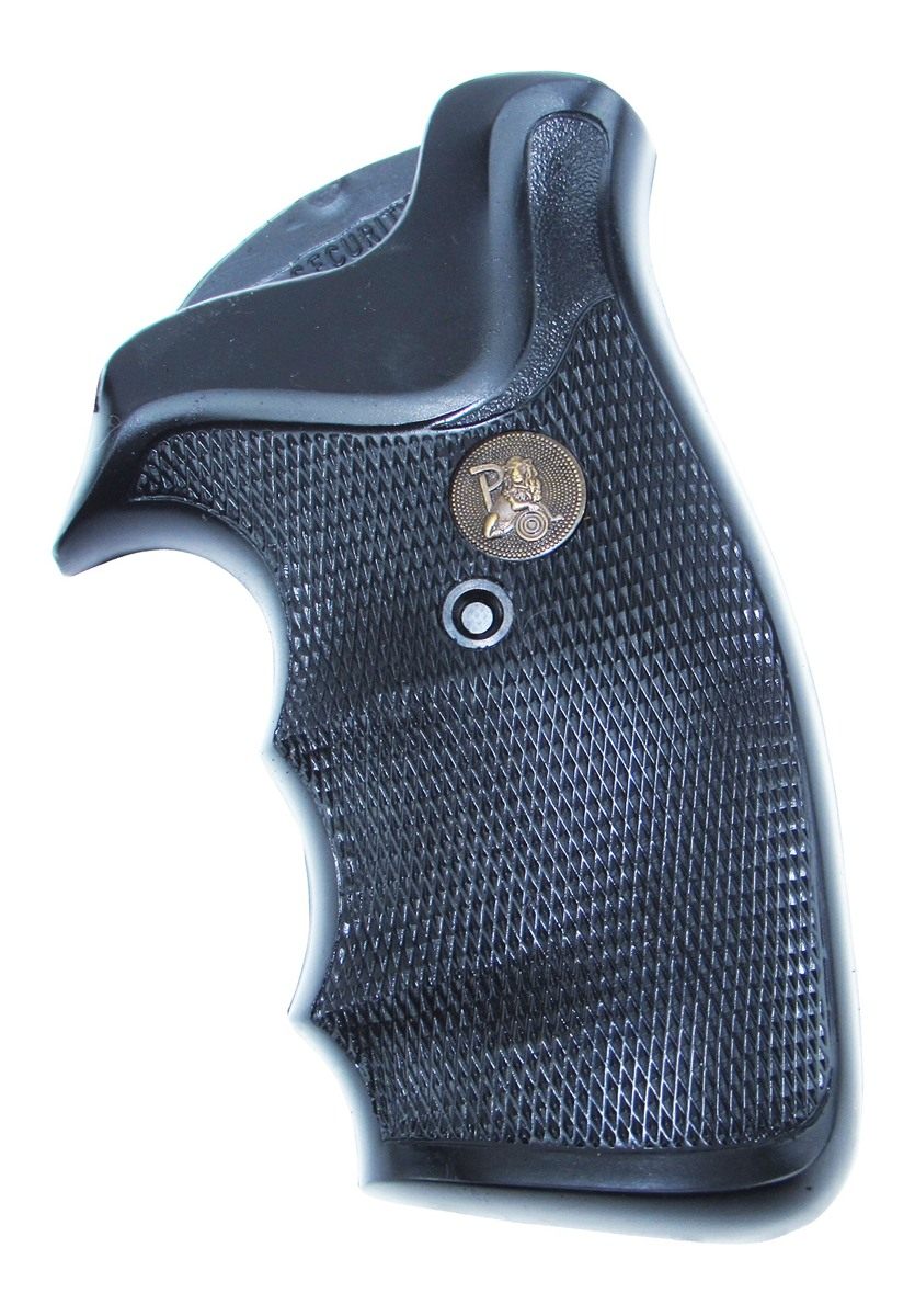 Pachmayr Gripper w/Finger Grooves Black for Ruger Special Police 03175