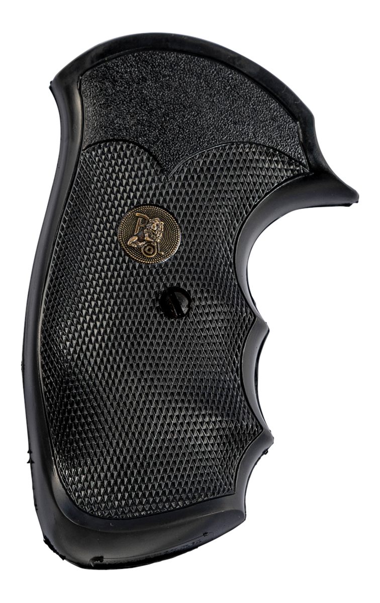 Pachmayr 03249 Gripper Grips, S W J Round Butt,Black