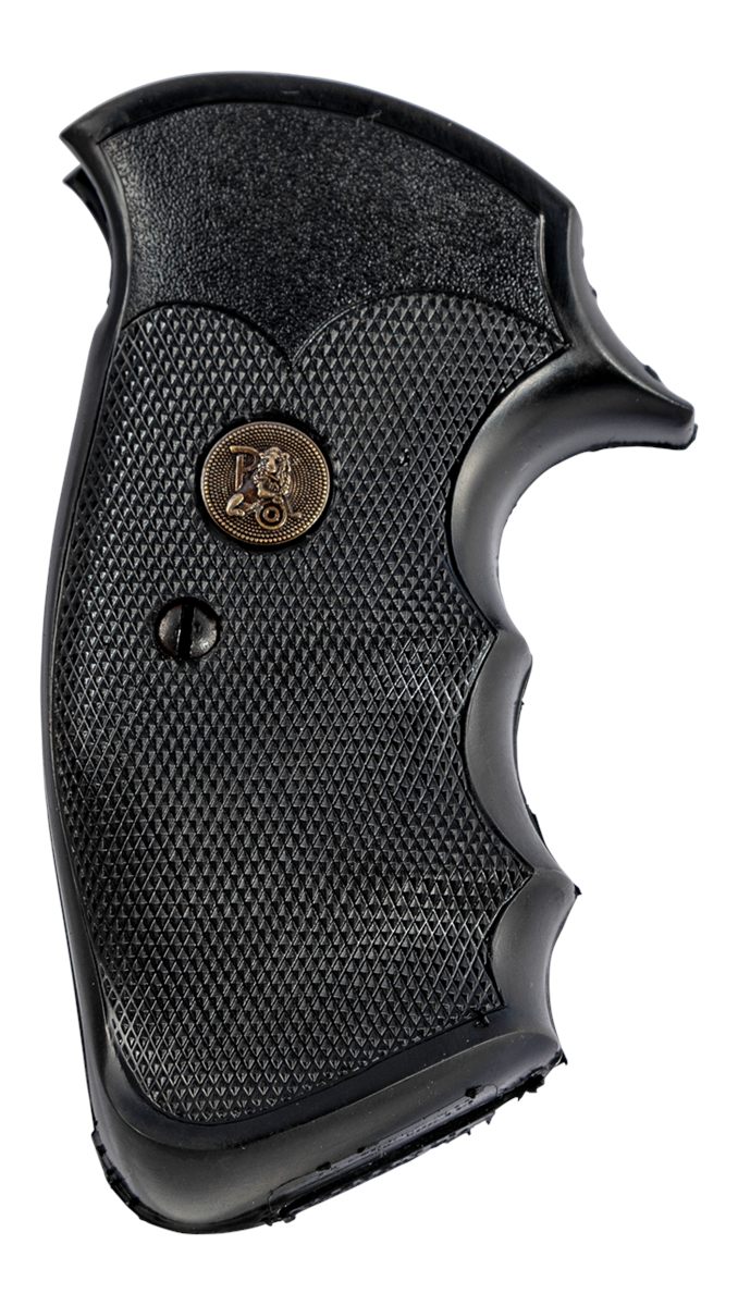Pachmayr GUN Works 03265 Gripper Professional Checkered Black Rubber with F