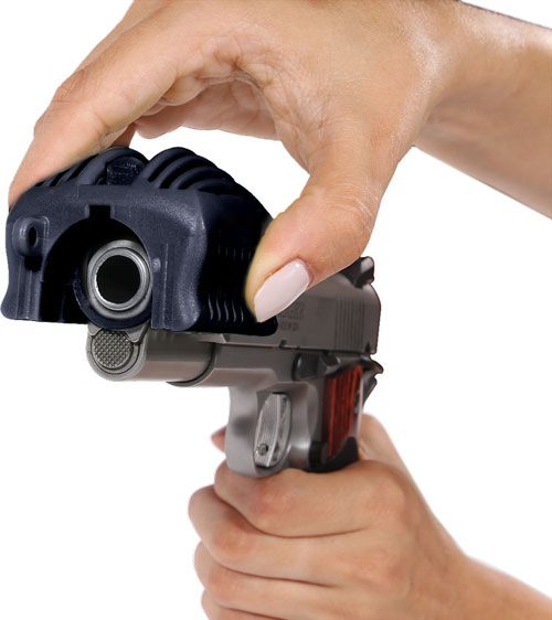Pachmayr 03890 Rack-It Slide Assist Black Rubber Handgun view 2