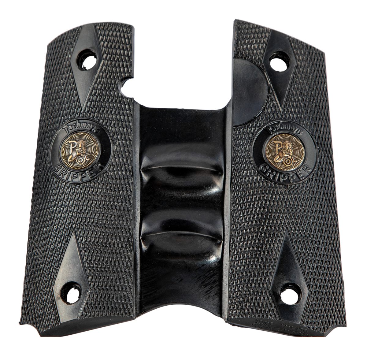 Pachmayr 05008 Signature W/Out Backstrap, Colt 1911 Gripper, Black