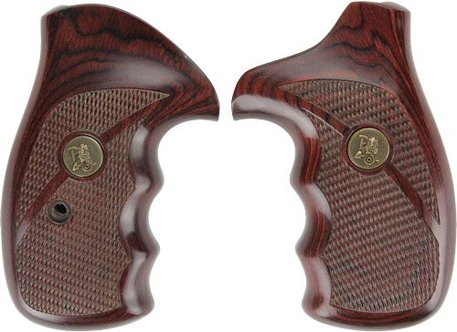 Pachmayr 63020 Renegade Grip Checkered Rosewood Laminate with Finger Groove view 2