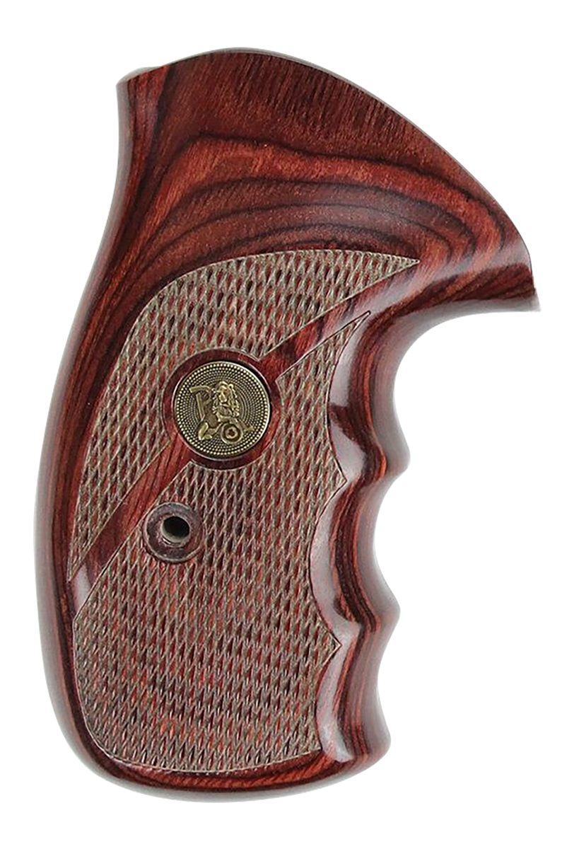 Pachmayr GUN Works 63040 Renegade Grip Checkered Rosewood Laminate with Fin