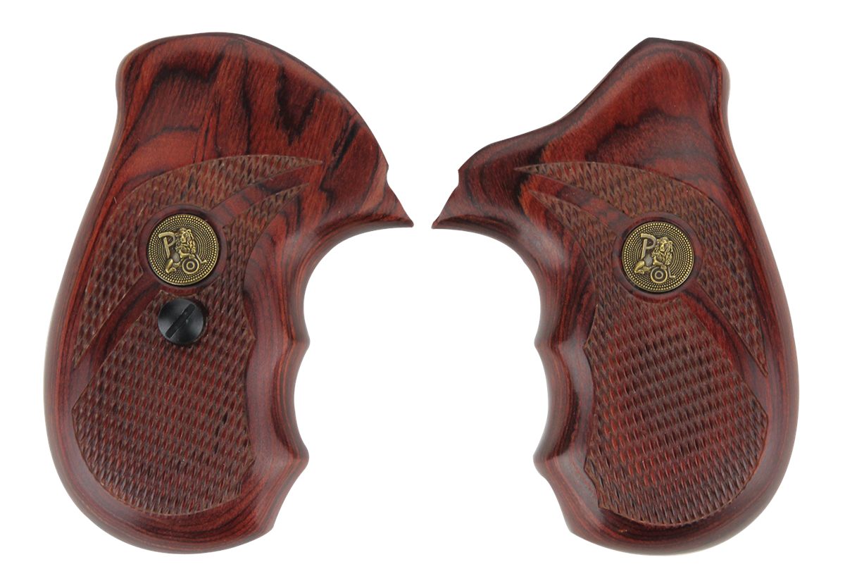 Pachmayr Taurus 85 Small Wood Revolver Grips, Rosewood