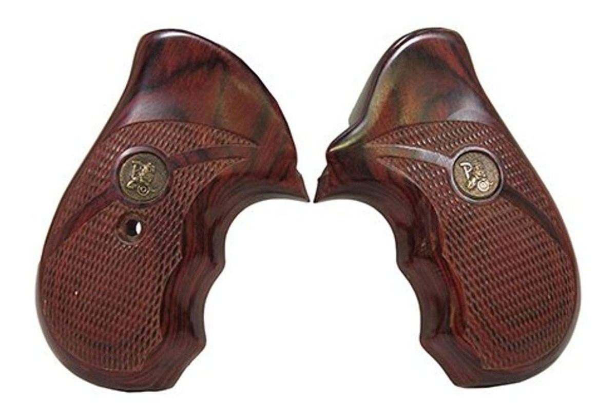 Pachmayr Taurus 85 Small Wood Revolver Grips, Rosewood view 2