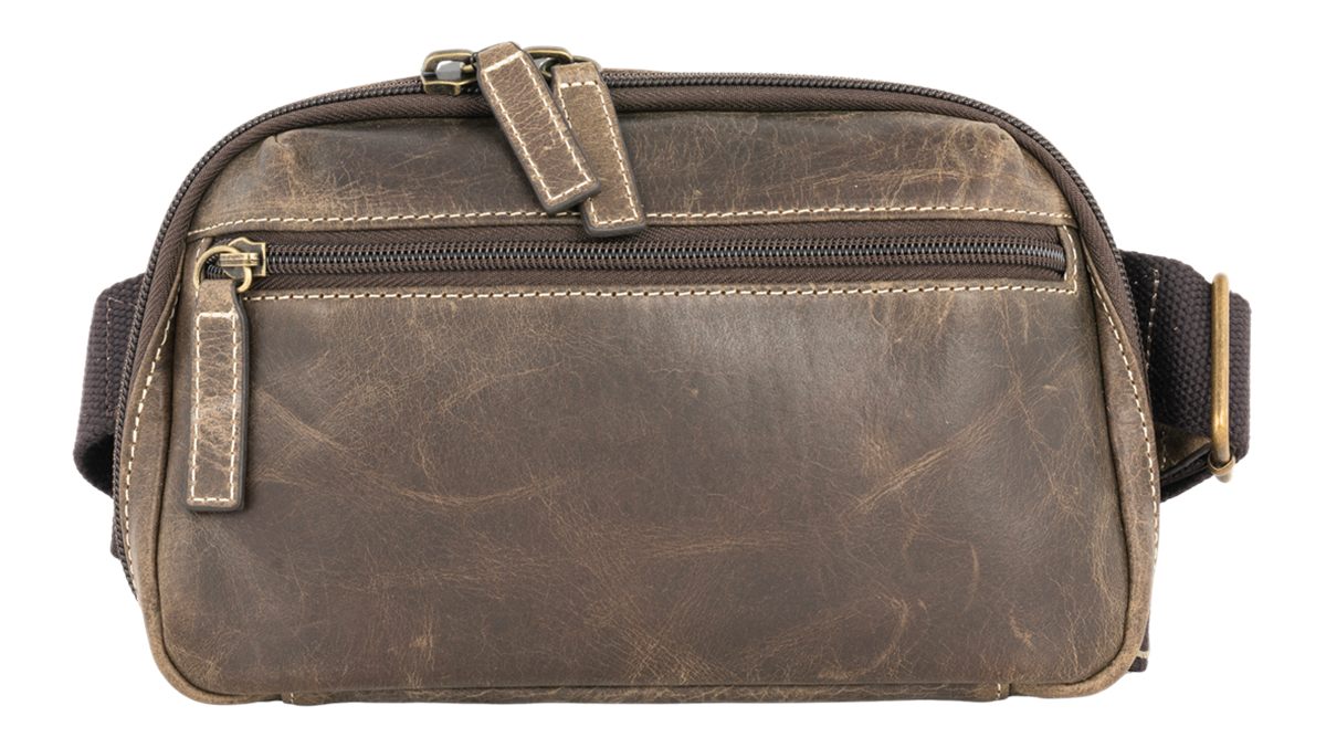 Kingport Gtm Brown Waitspack Crossbody-buff