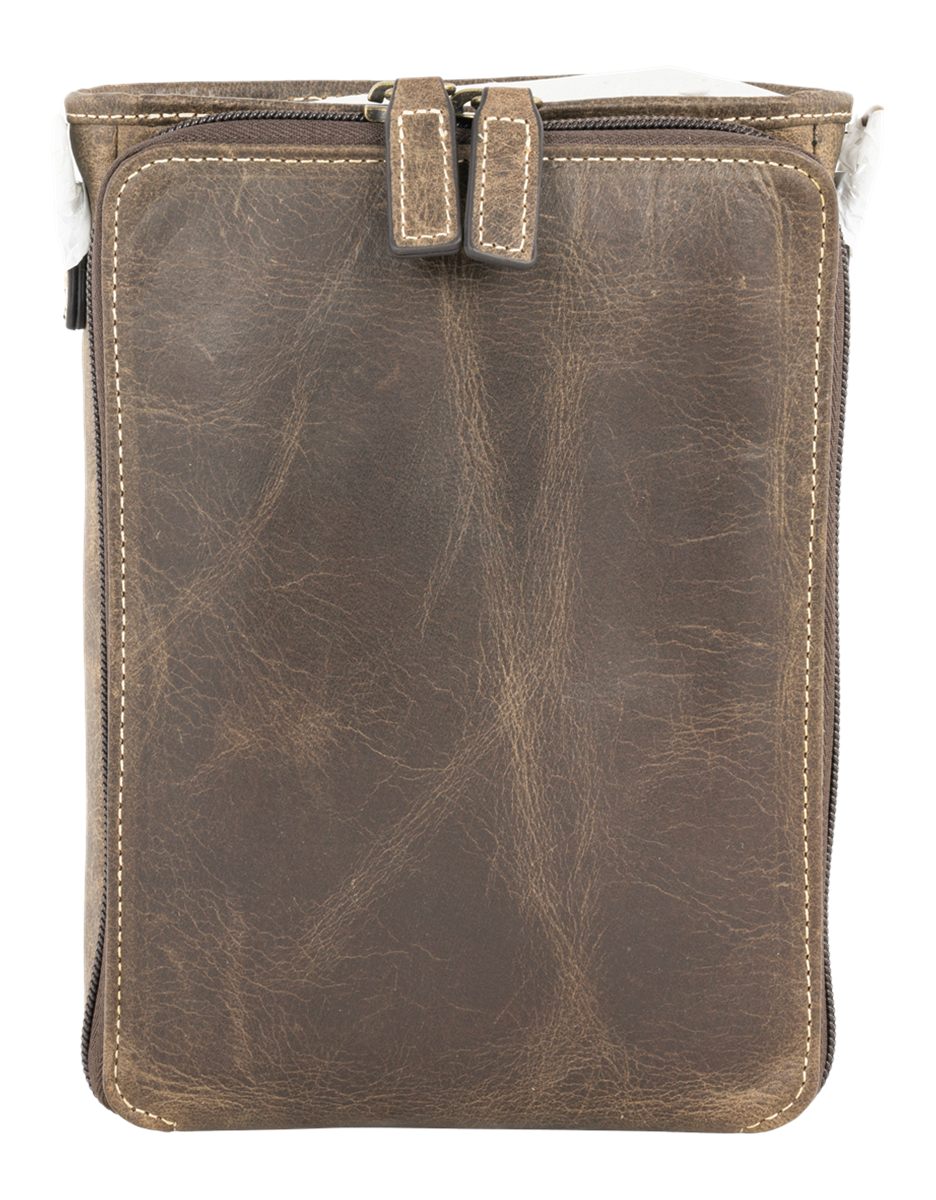 Kingport Gtm Brown Lrg Essentials Crossbdy-buff