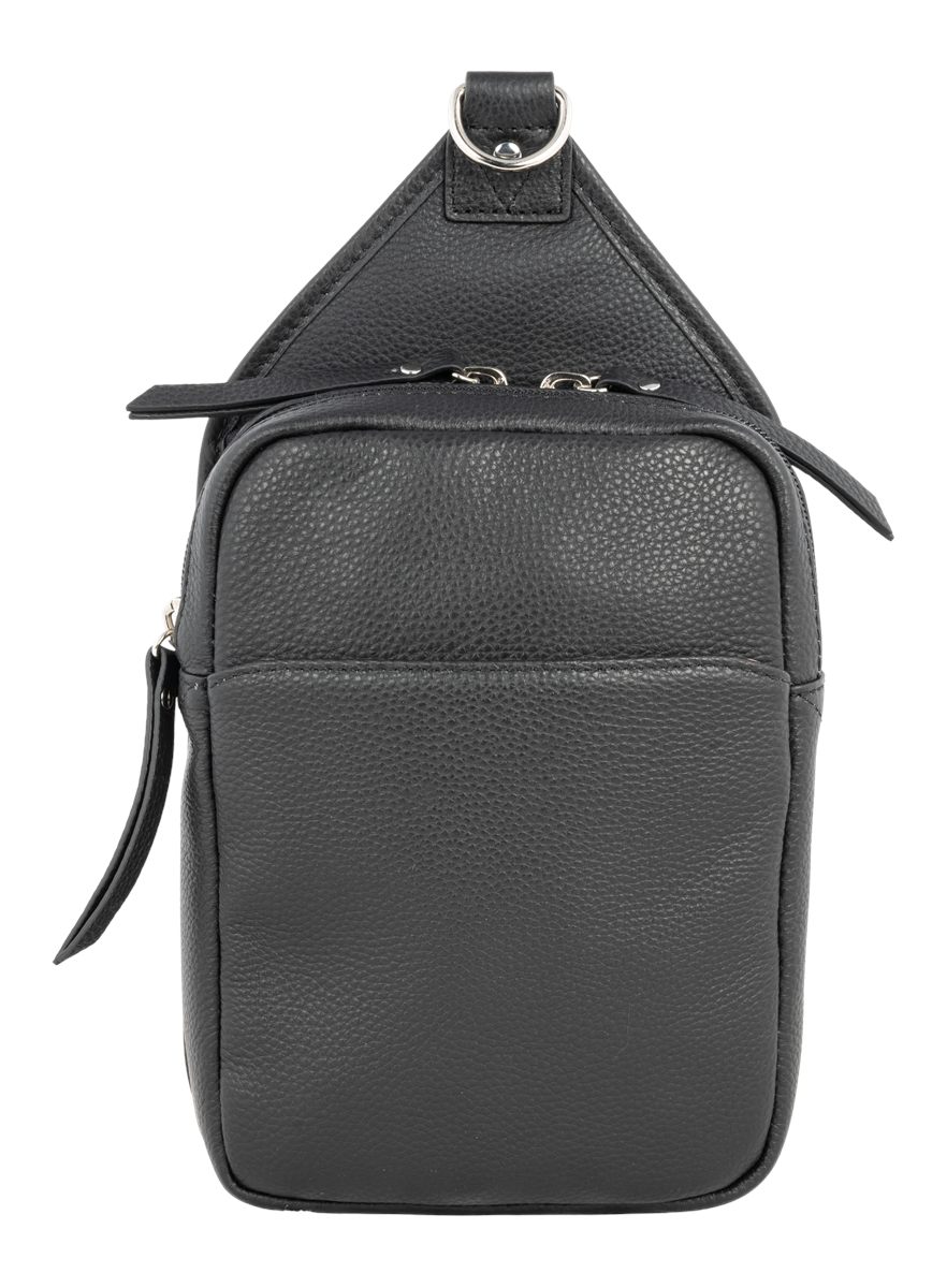Kingport Gtm Black Compact Sling Crossbdy-cow
