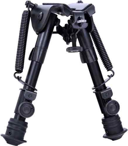Aimtech Adjustable Heavy Duty Stud Mount Bipod, Black, 6-9in AFA-10854