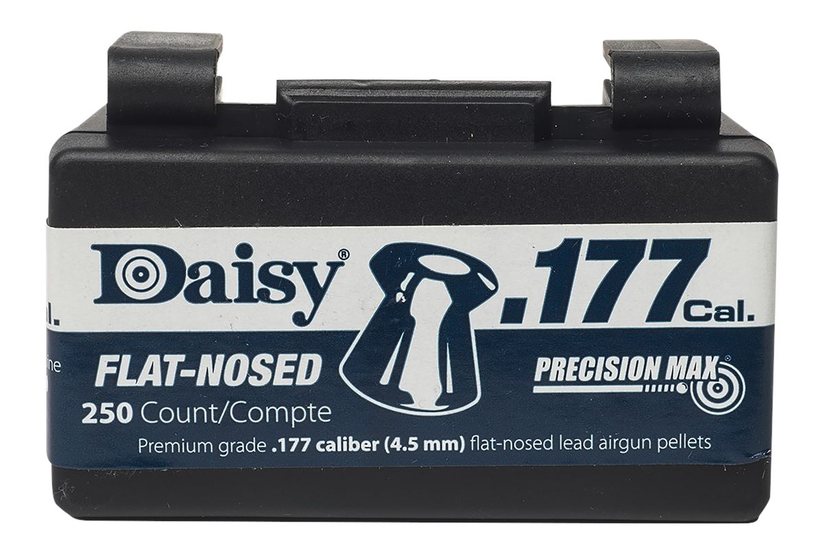 Daisy Precision Max .177 Cal, 7.5 Grains, Flat-Nosed, 250ct