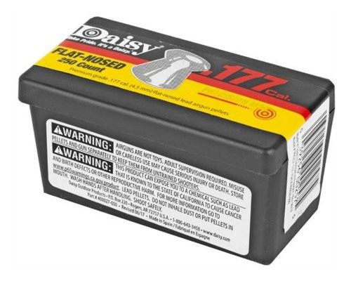 Daisy Precision Max .177 Cal, 7.5 Grains, Flat-Nosed, 250ct view 3